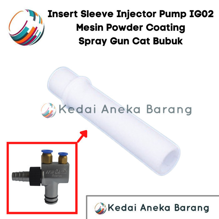 Jual Insert Sleeve Tube Injector Injektor Pump Powder Coating Gema KCI ...