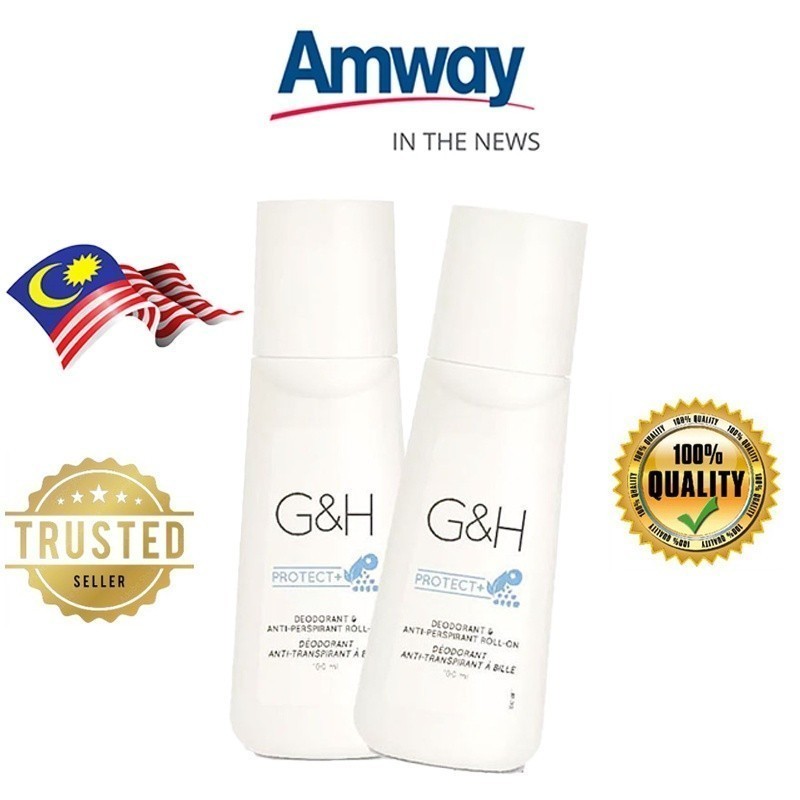 Jual Amway G&H Deodorant RollOn 100ml PROTECT+™ Antiperspirant / Deodorant RollOn AMWAY