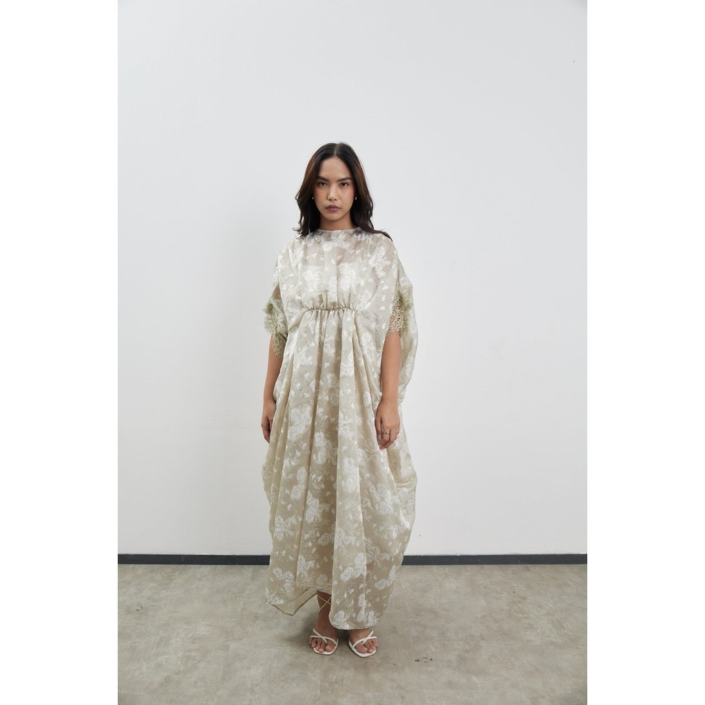 Jual PAFON Shira Dress - Sage | Shopee Indonesia
