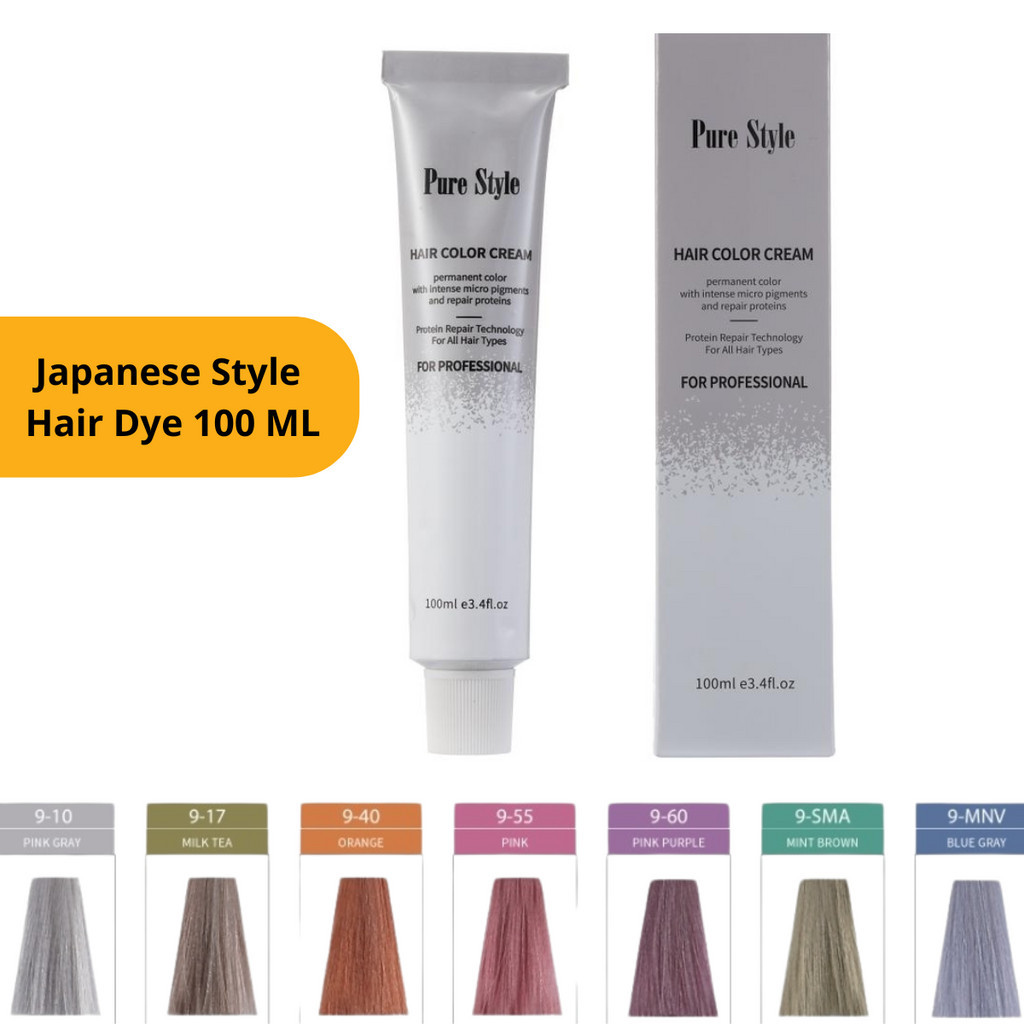 Jual Pure Style Hair Colour Salon Profesional 100 ML Japanese Style ...