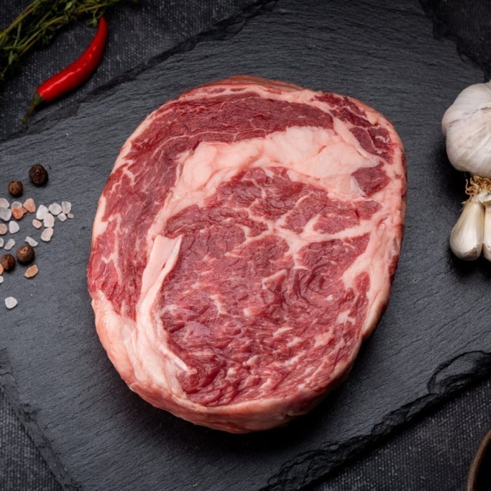 Jual Australian Ribeye Steak Cut Grade S / Daging Steak Ribeye | Shopee ...
