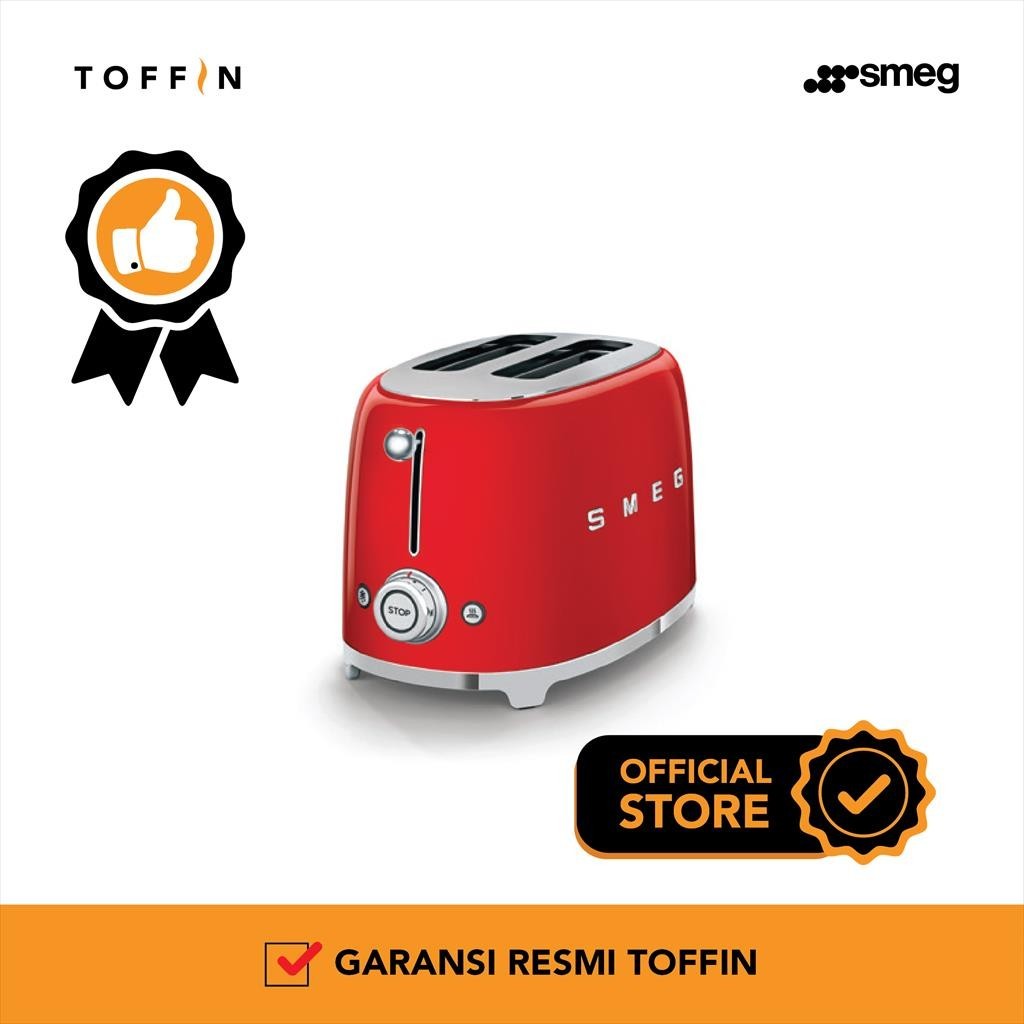 Jual SMEG TSF01 Toaster 2x2 50's Retro Style Aesthetic Shopee