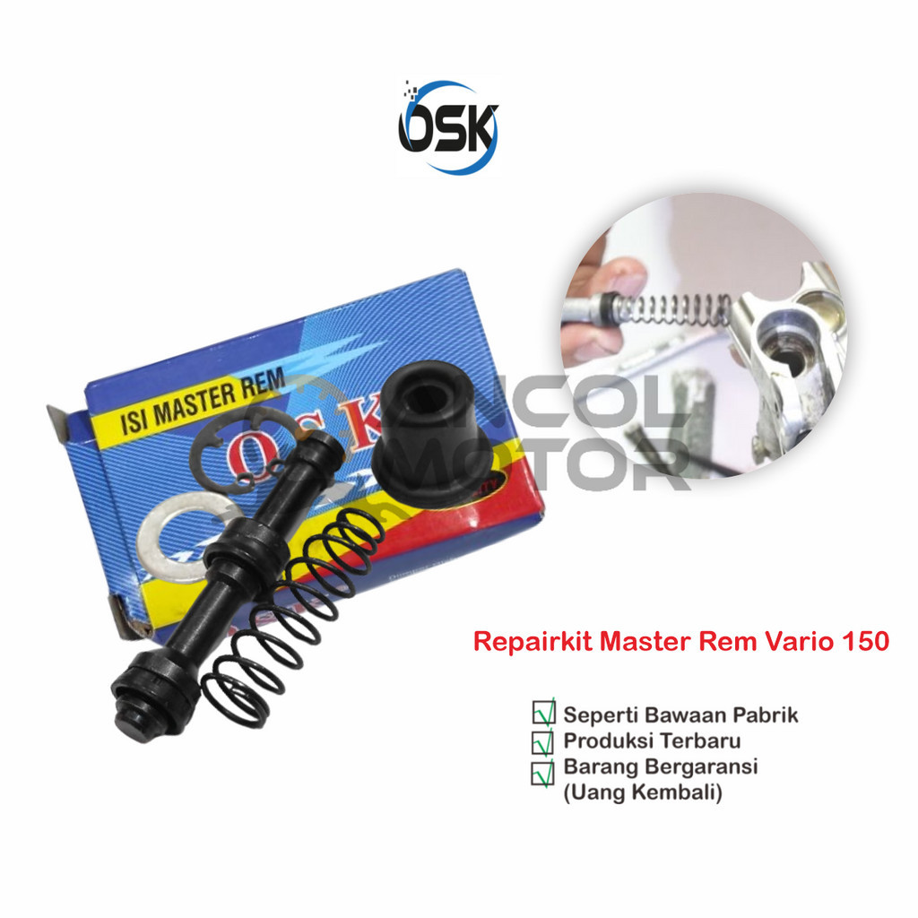 Jual Lokal Master Rem Cylinder Repair Kit Vario 150 Master Kit Set ...