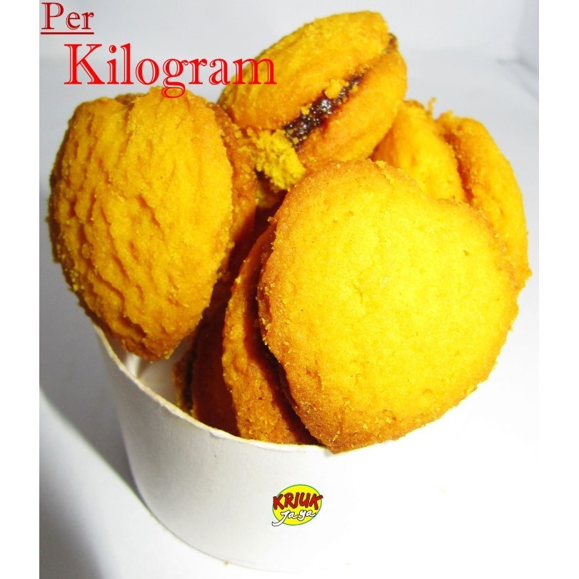 Jual Promosi Toko Kue Cookies Nanas Nastar Jadul Love Kiloan