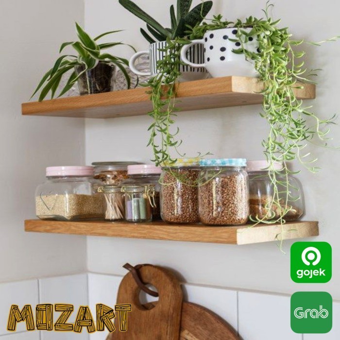 Jual FLOATING SHELF / RAK DINDING SERBAGUNA / RAK MINIMALIS AMBALAN ...