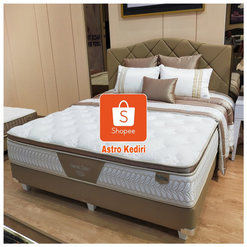 Jual Kasur Spring Bed Comforta - COMFORT CHOICE (Full Set Lengkap ...