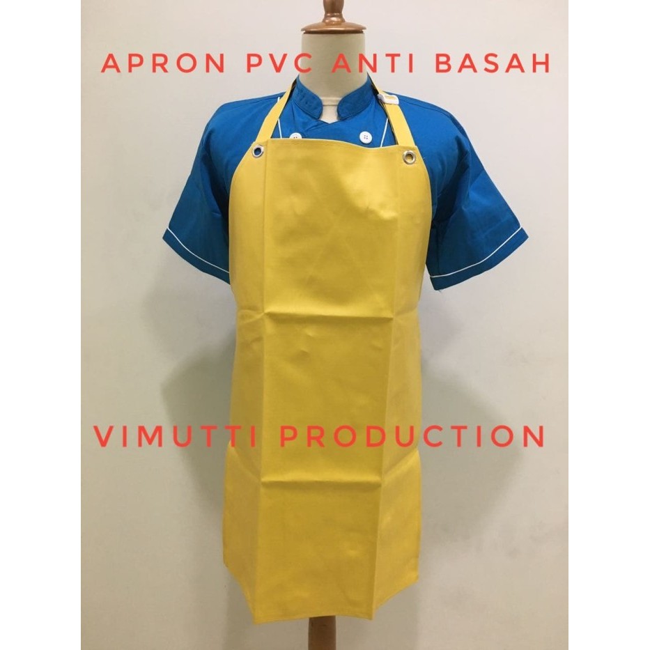 Jual Apron PVC Anti Basah - Kuning - Best Quality - Biru voresforid ...