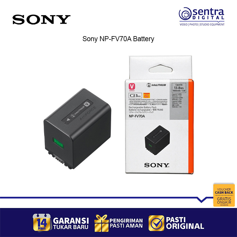 Sony NP-FV70A - Batterie rechargeable (1900 mAh, INFOLITHIUM, série V