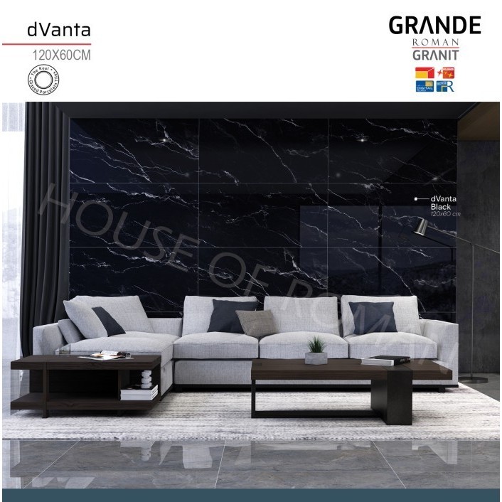 Jual TERHEMAT ROMAN GRANIT GRANDE dVanta Black 60 X 120 GT1269484FR ...