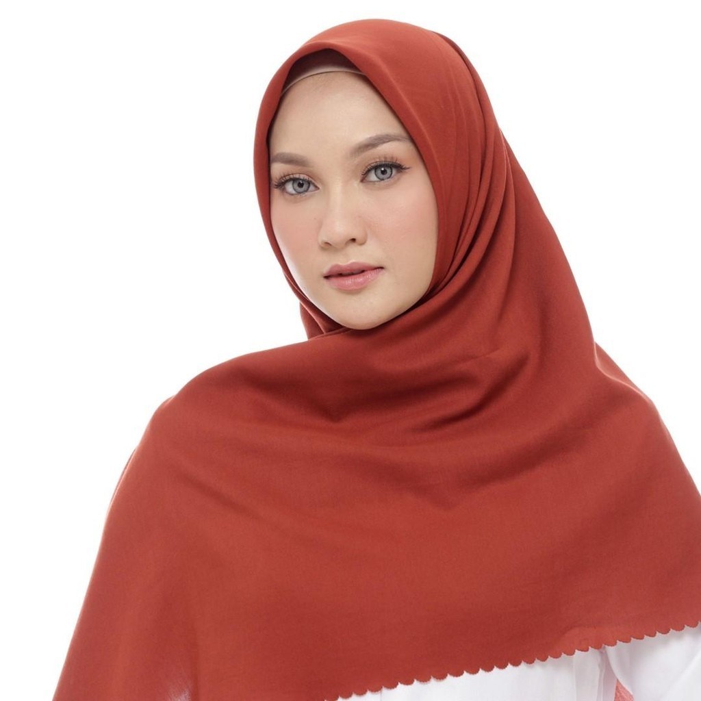 Jual Hijab Polos Segi Empat Voal Lasercut Fh Shopee Indonesia