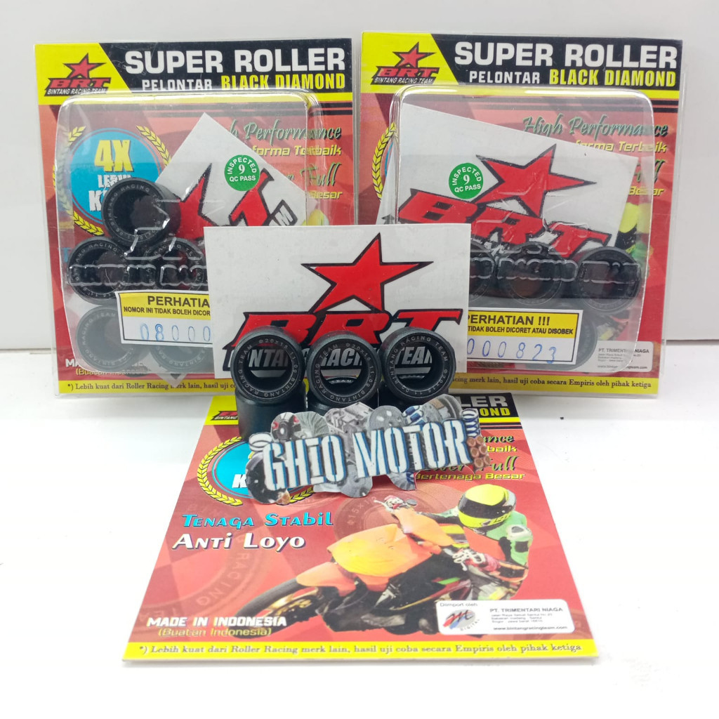 Jual ROLLER BRT BLACK DIAMOND BEAT NEW BEAT DELUXE GENIO SCOOPY NEW ...