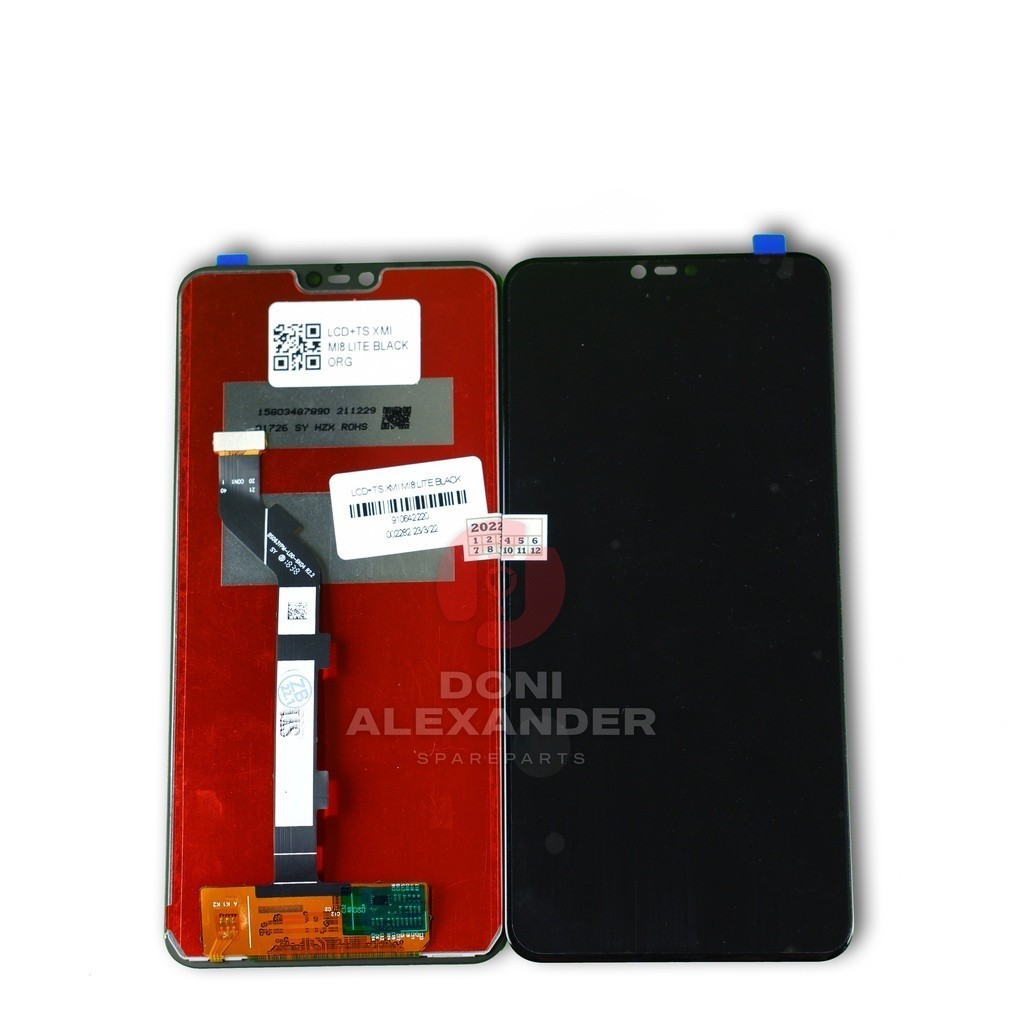 Écran LCD + Tactile De Remplacement Pour Xiaomi Mi 8 Lite / Mi 8X - Noir - Neuf Sous Blister
