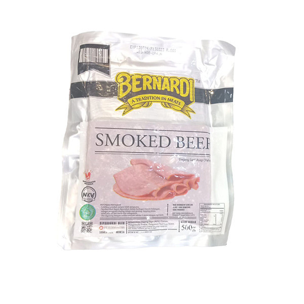 Jual BERNARDI SMOKED BEEF BLOCK 500 GR | Shopee Indonesia
