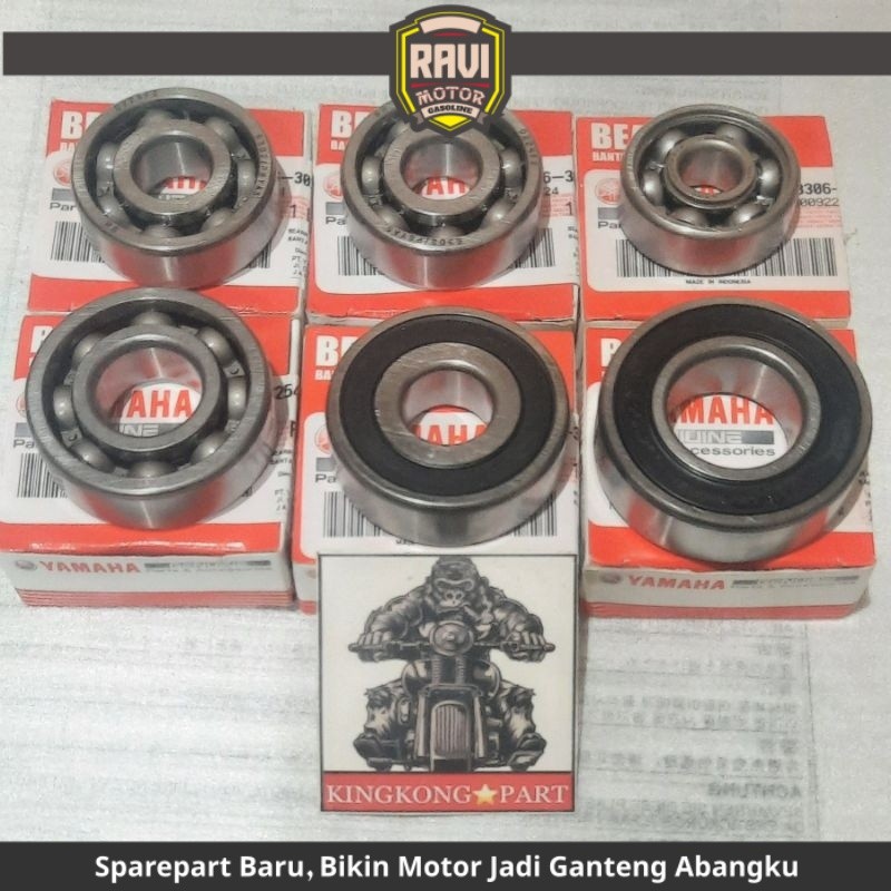 Jual Bearing laher set gigi rasio gardan gearbox nmax aerox 155 ...
