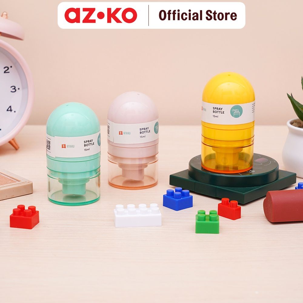 Jual AZKO Ataru 15 ml Botol Cairan Sprayer As Upside Down Random botol ...