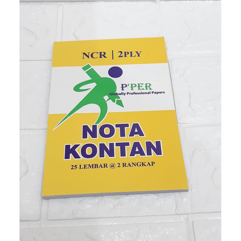Jual NOTA KONTAN 2PLY KECIL DE PAPER JAP PER PACK ISI 10 / DE PAPER ...
