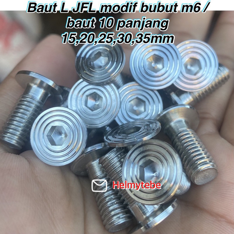 Jual Baut L Jfl Bubut M Baut Ukuran Stainles Baut L Bubut Drat Anti