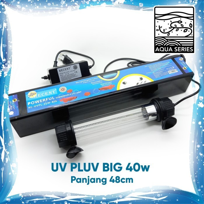 Jual Lampu Uv Kolam Recent Pluv W Watt Big Powerfull Shopee