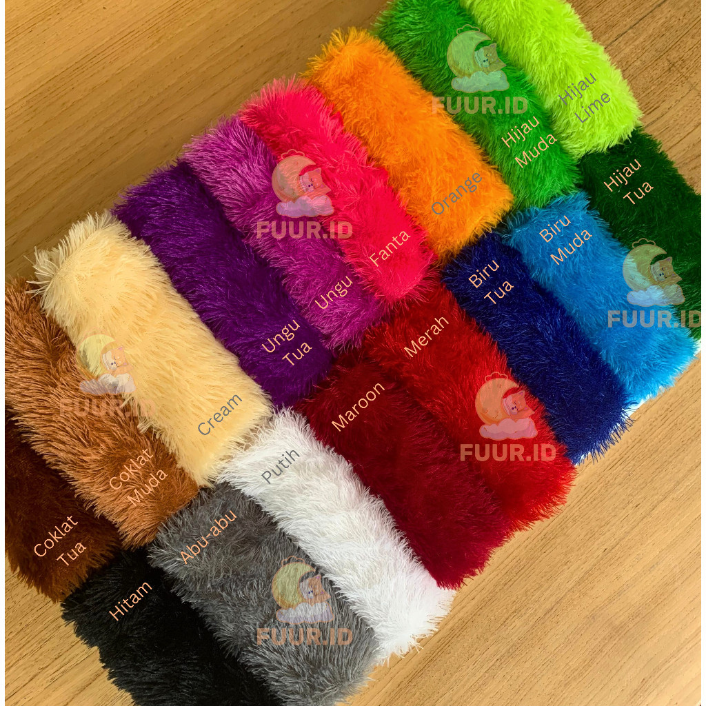 Jual KAIN BULU RASFUR 90x180 TEBAL METERAN/ALAS FOTO/ BACKGROUND FOTO ...