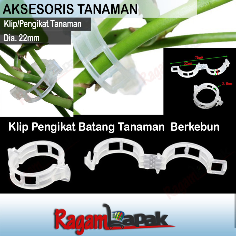 Klip Pengikat Batang Tanaman Untuk Berkebun