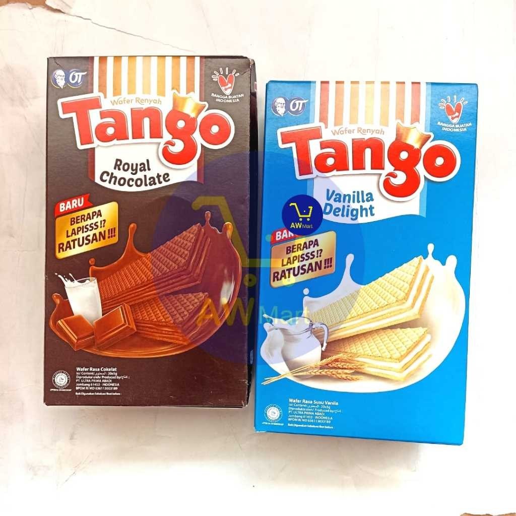 Jual WAFER TANGO BOX ISI ( ISI 20 PCS X 5 GRAM ) - WAFER TANGO VANILA ...