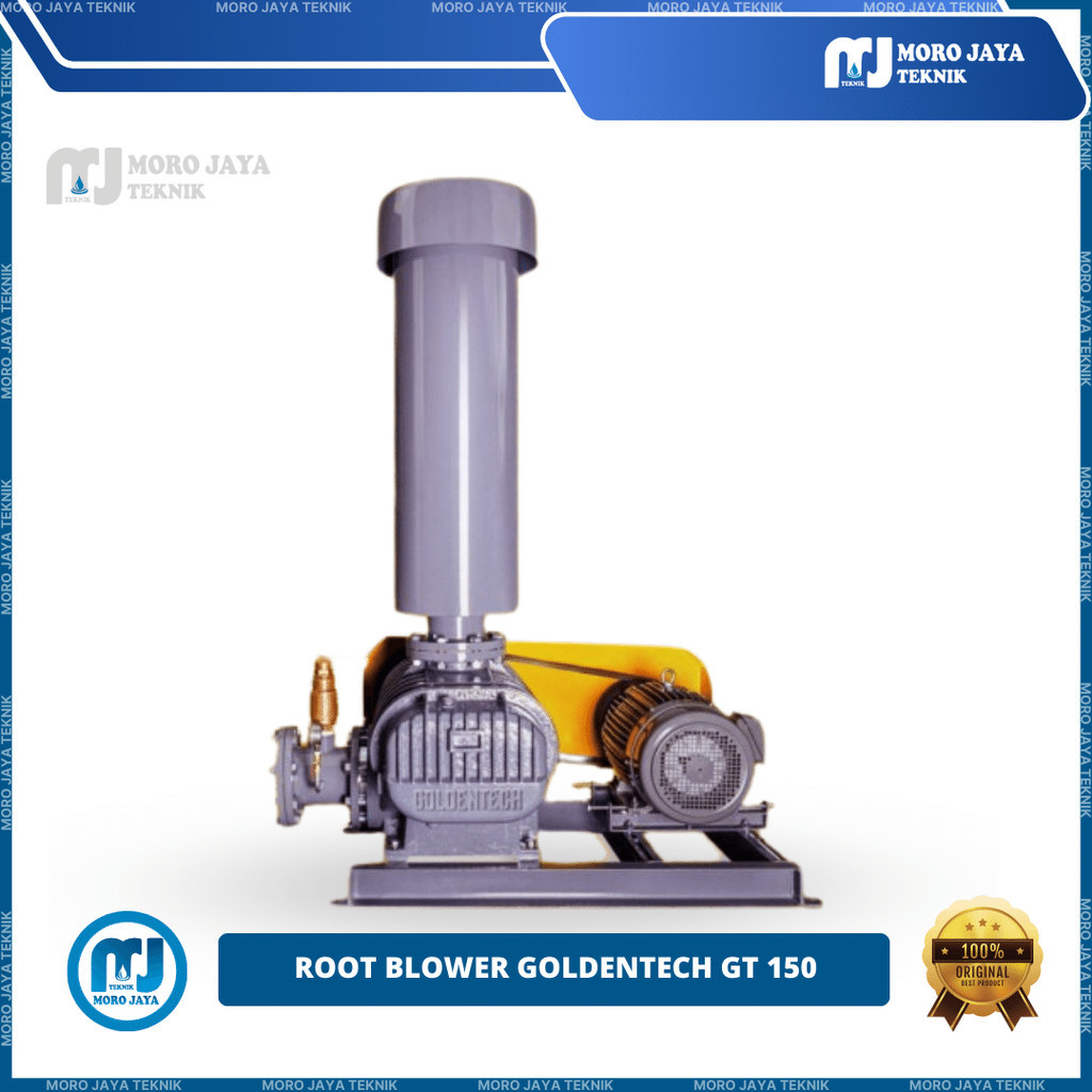 Jual Root Blower Goldentech GT 150 30Hp Aerasi Tambak Nila Ipal ...