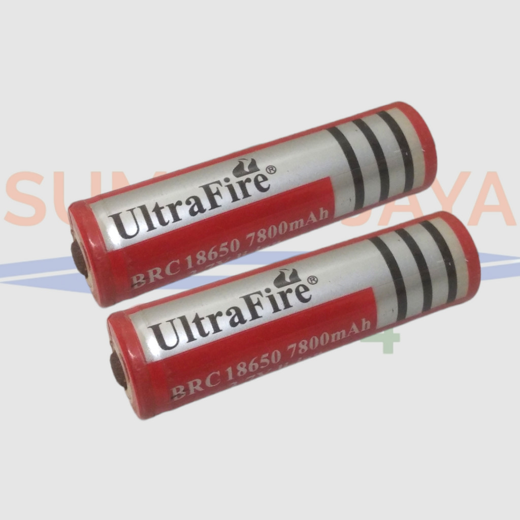 Jual Baterai 18650 ULTRAFIRE 7900 maH Batre Batere Battery Senter Laser ...