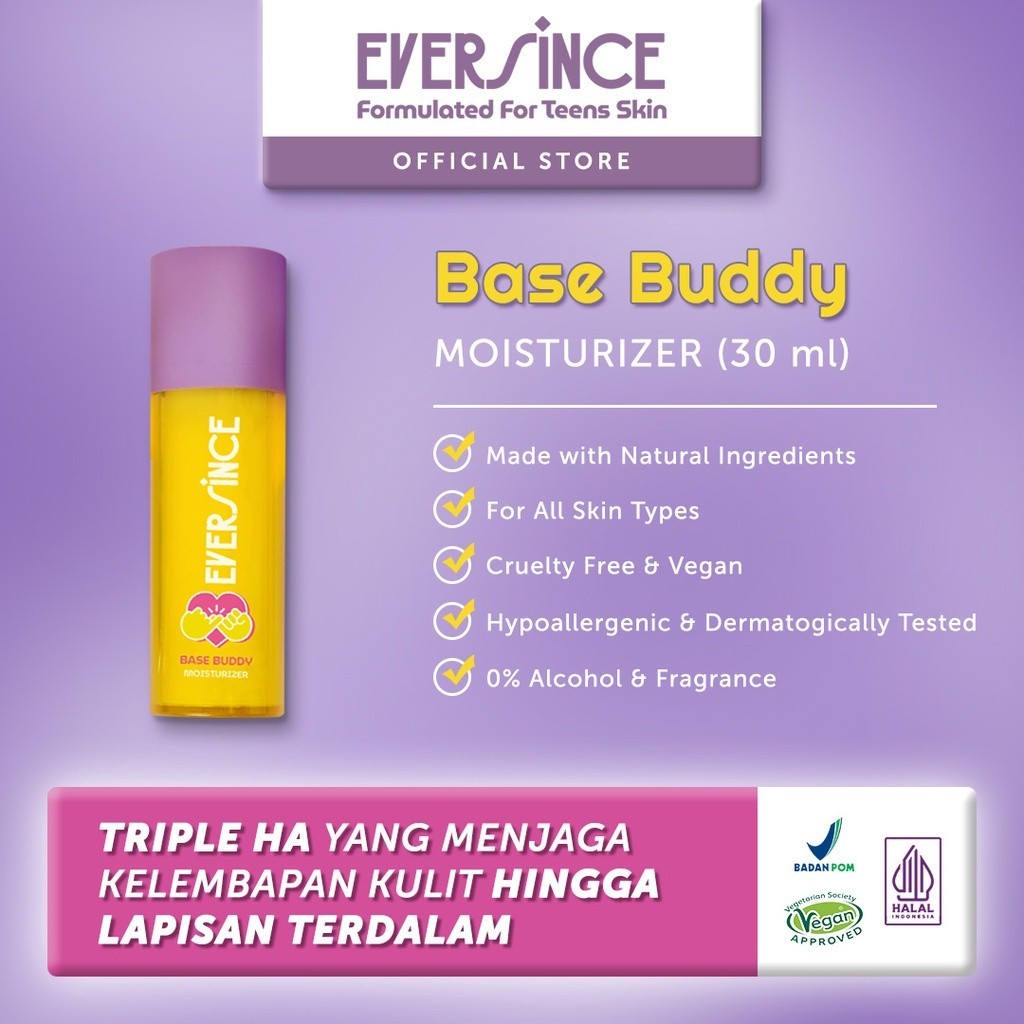 Jual EVERSINCE BASE BUDDY MOISTURIZER 30ML | Shopee Indonesia