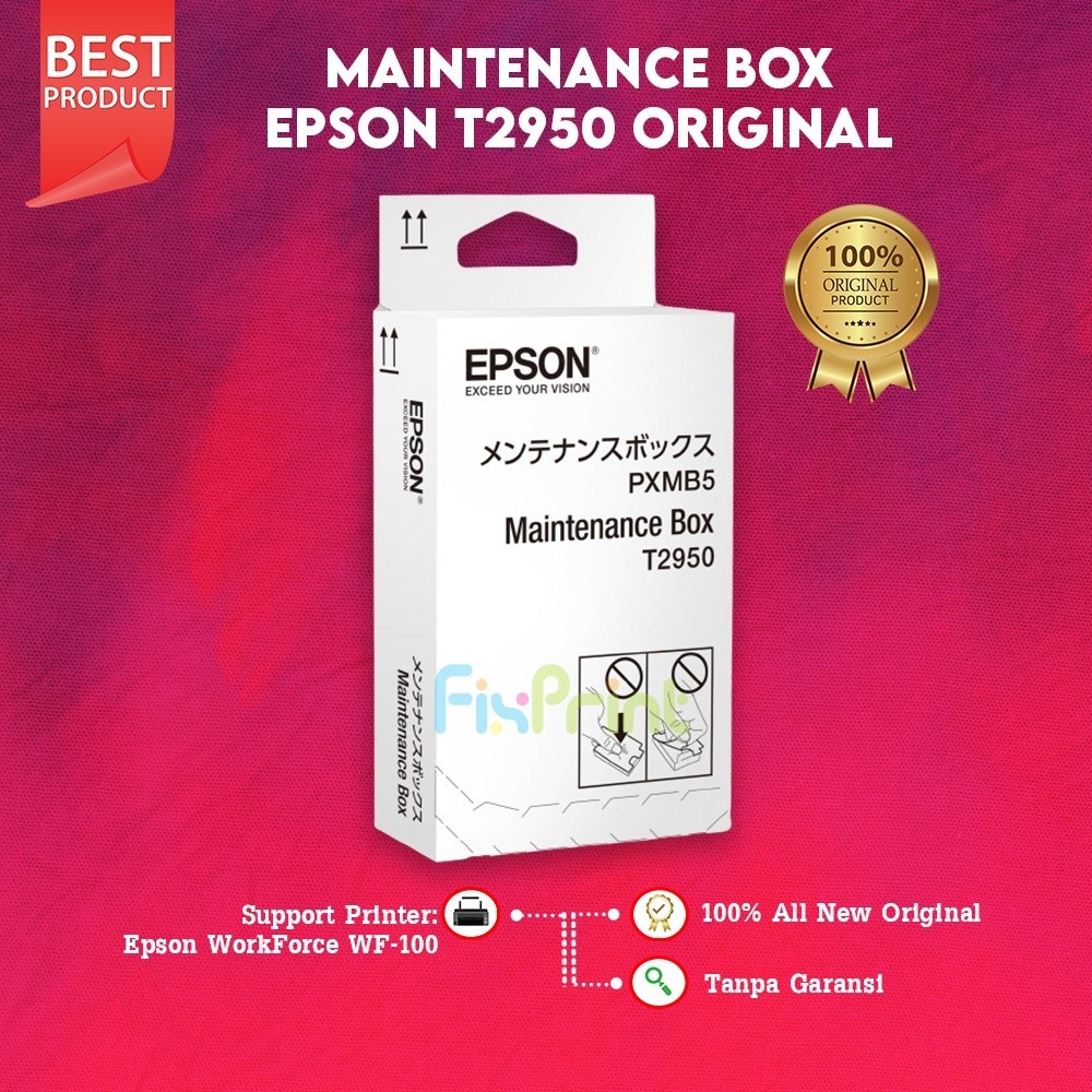 Jual Epson T Pxmb Maintenance Box C T Busa Printer Wf Wf Kotak Pemeliharaan