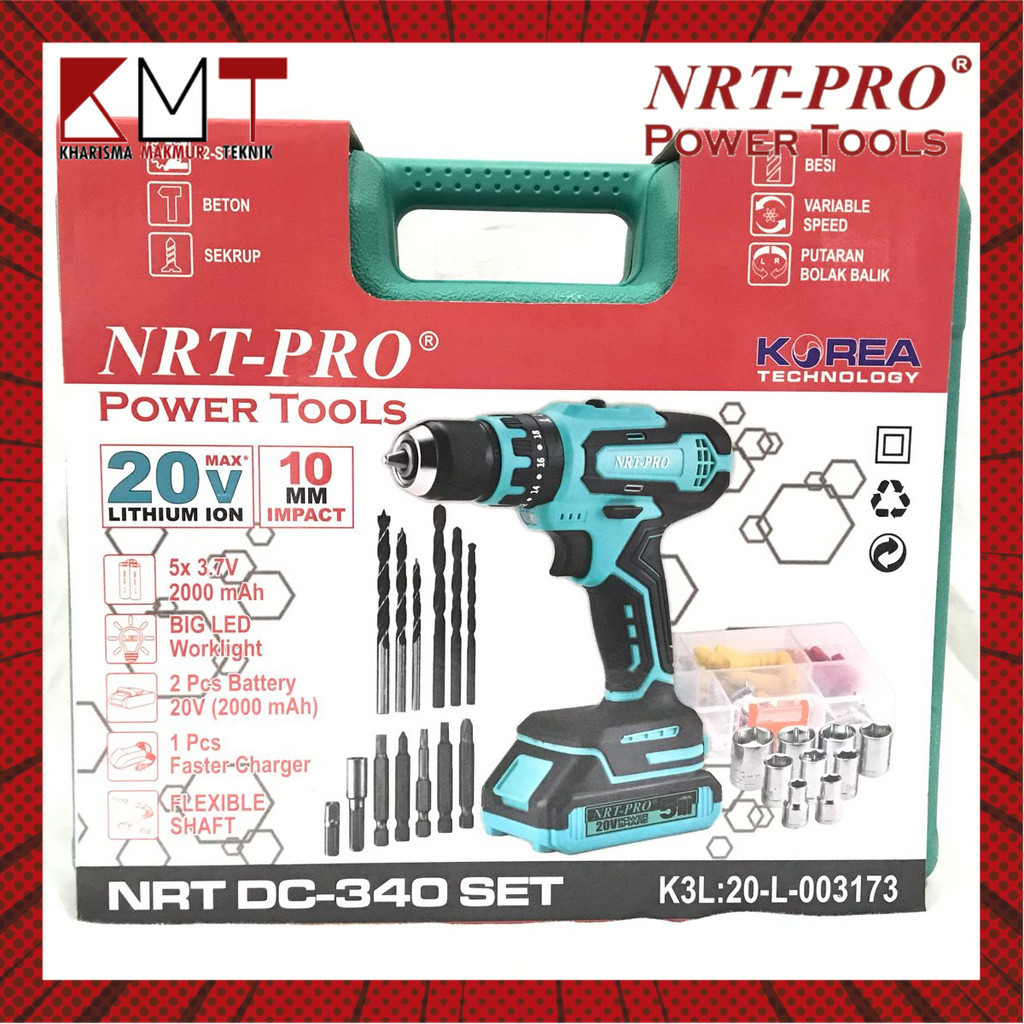 Jual Bor Battery Bor Cordless Bor Impact Drill Mm Dc Set