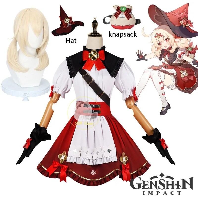 Jual PREORDER Klee Cosplay Genshin Impact Costume New Skin Blossoming ...