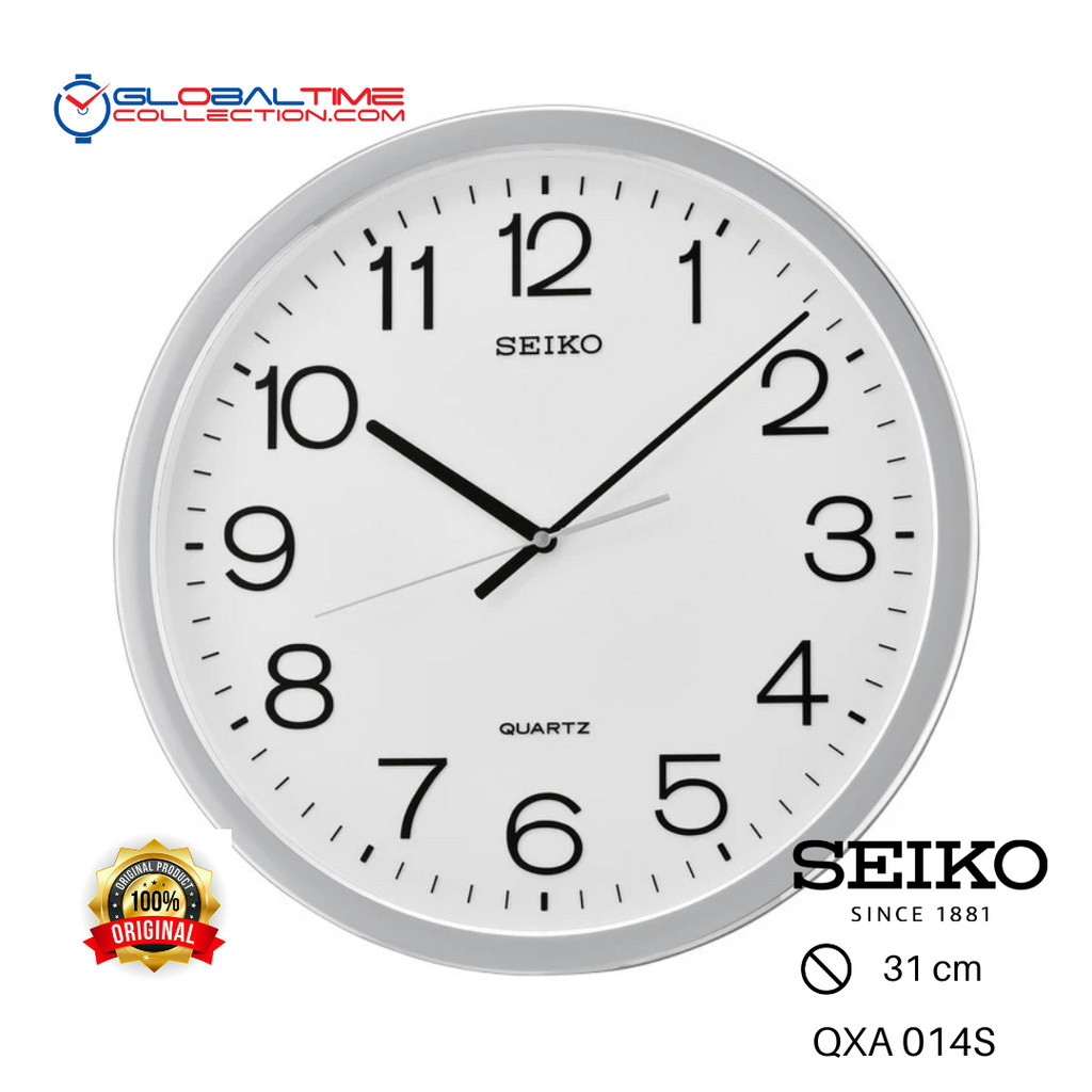 Jual Jam Dinding Seiko Qxa S Shopee Indonesia