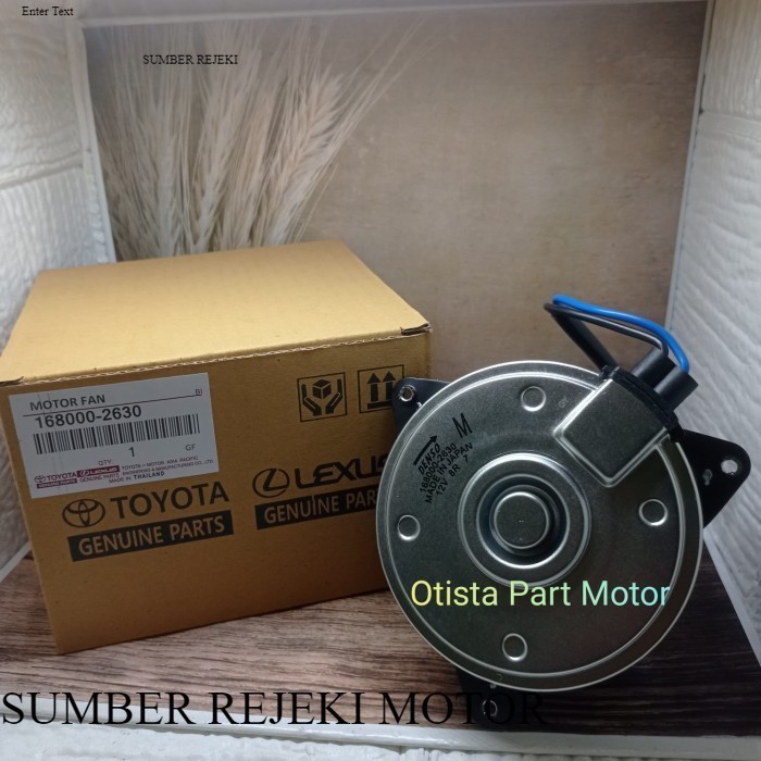 Jual MOTOR FAN RADIATOR TOYOTA ESTIMA 3.5 HARRIER MCU10 GGH20 3.5 12V ...