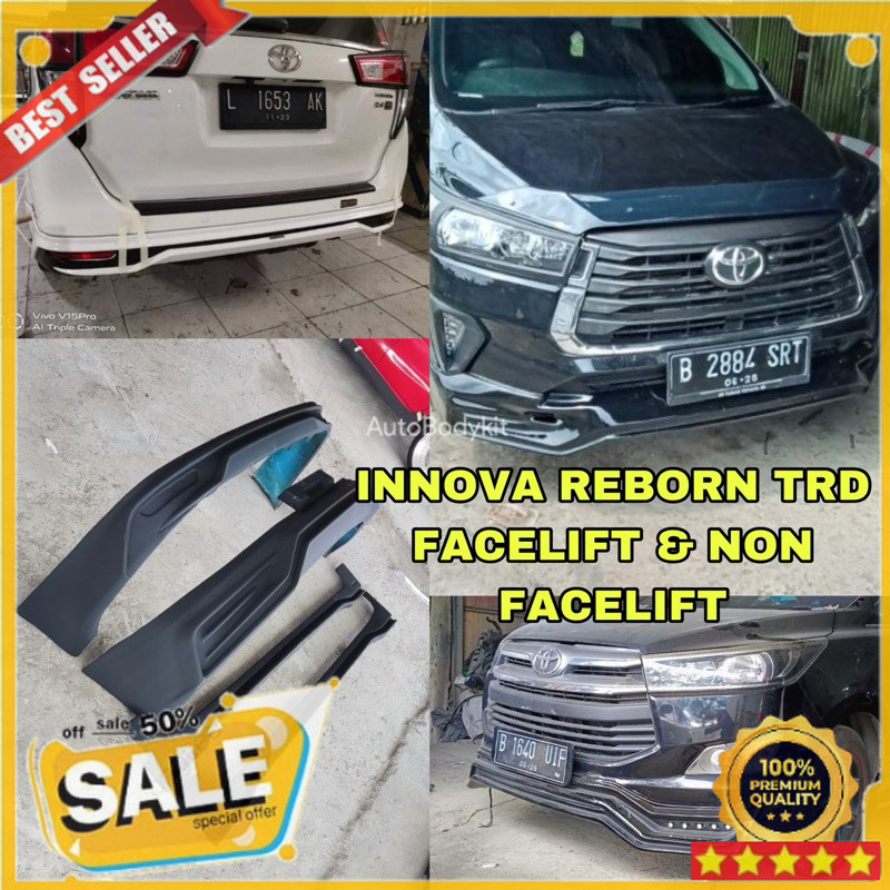 Jual bodykit kijang innova reborn trd Fullset Grade A | Shopee Indonesia