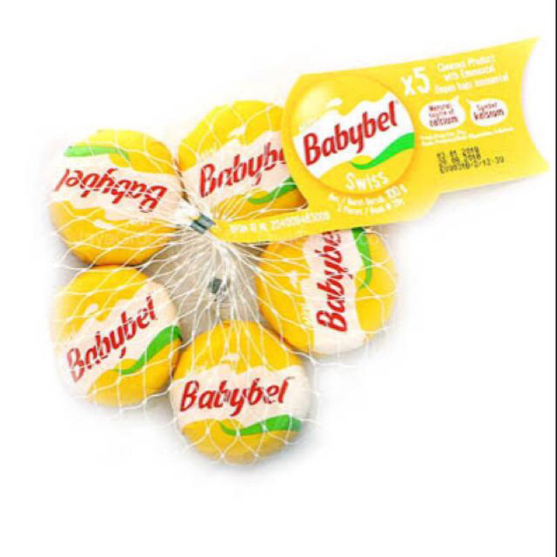 Jual Keju Cheese Mini Babybel Swiss Emmental 5 pcs x 20 gr (100 gr) Shopee Indonesia
