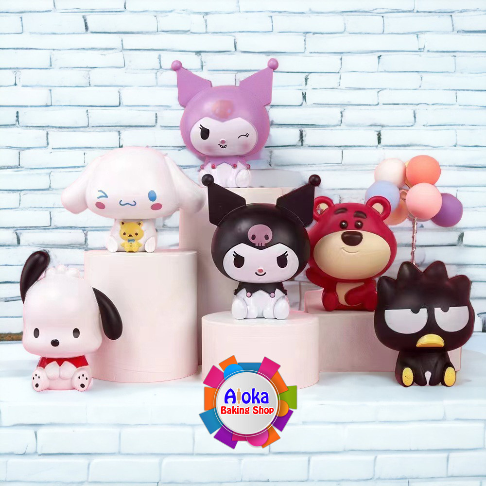 Jual Topper Kue Kuromi Badtz-Maru Cinamonroll Pochacco Lotso Sanrio ...