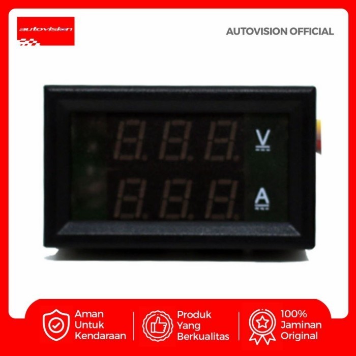 Jual Autovision Microzen Car Volt & Current Indicator DC 12v AVCMICTB ...