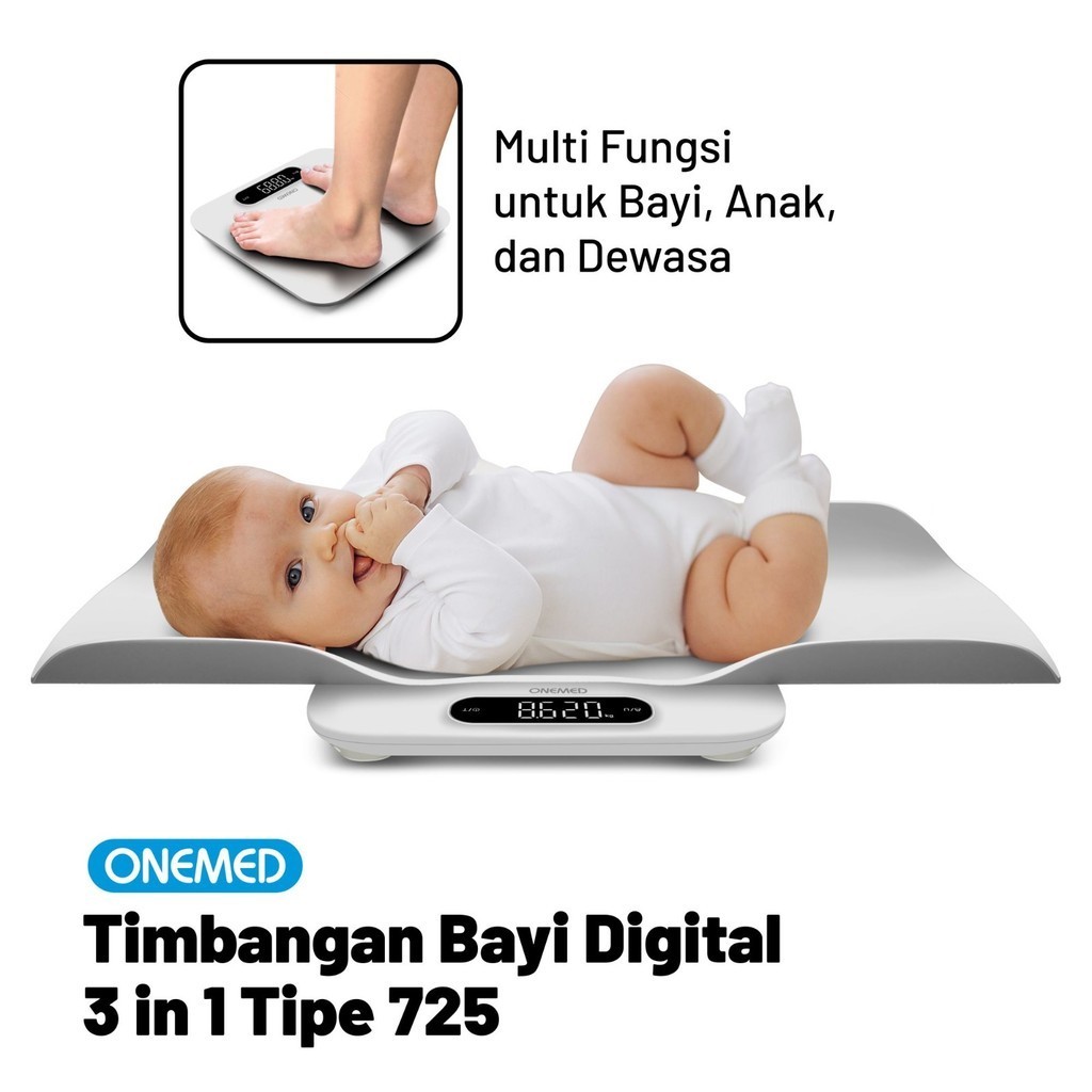 Jual Onemed Timbangan Bayi Digital 3 In 1 Type 725 Bayi Anak Dewasa Bn