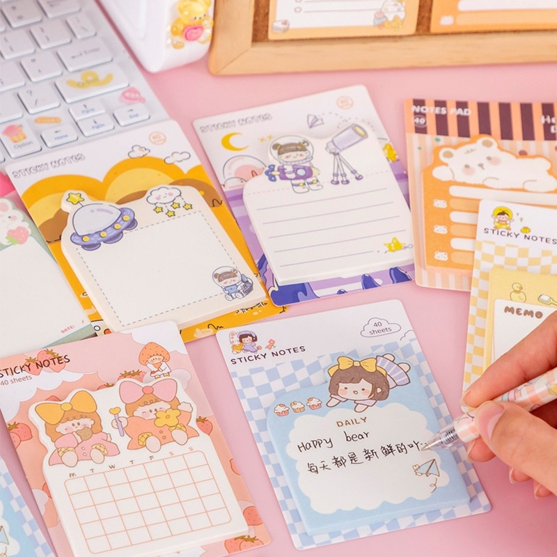 Jual Aimilo Sticky Notes Memo Catatan Tempel Gambar Bentuk Karakter ...