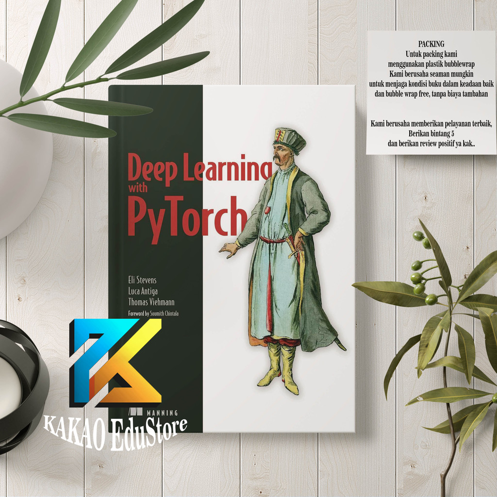 Jual Deep Learning With Pytorch (Eli Stevens, Luca Antiga, Thomas ...