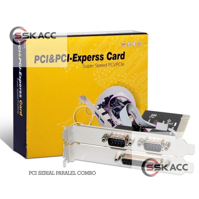 Jual PCI Serial Paralel COMBO SSKACC-KOMPUTER | Shopee Indonesia