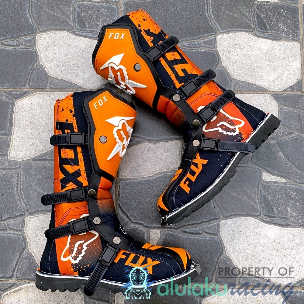 Jual Sepatu Trail Motocross Fullprint with Protector for Trabas Enduro ...