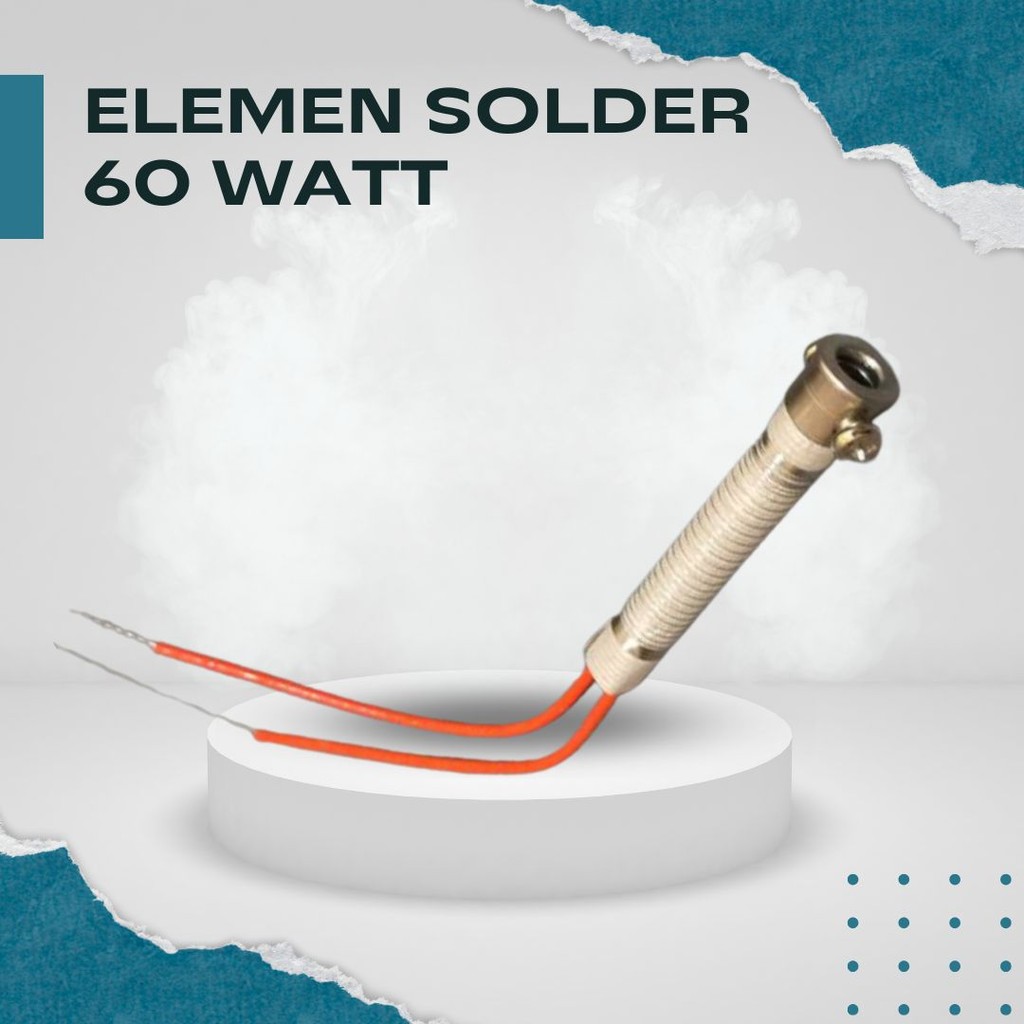Jual Elemen Pemanas Solder 60W – Spul Pemanas Solder 60 Watt | Shopee ...