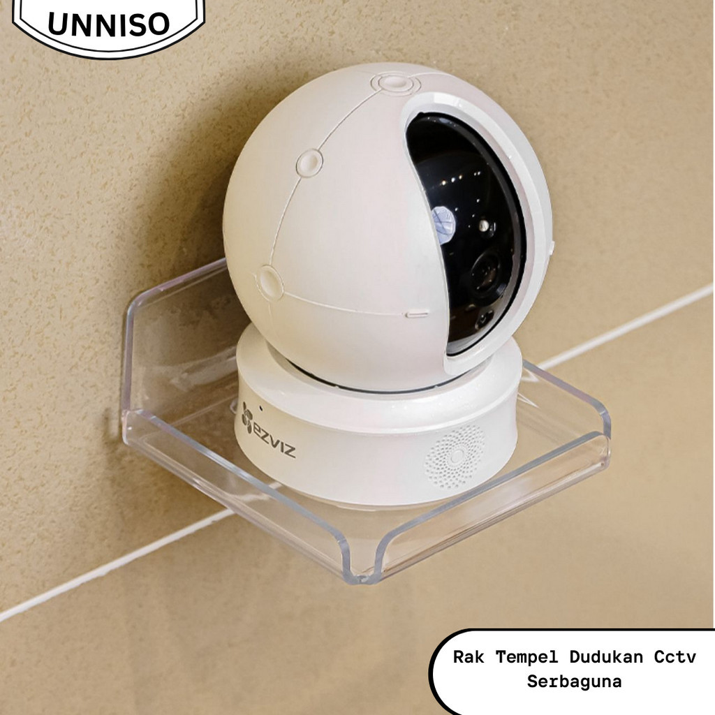 Jual UNNISO - Rak Tempel Dudukan Cctv Serbaguna | Shopee Indonesia