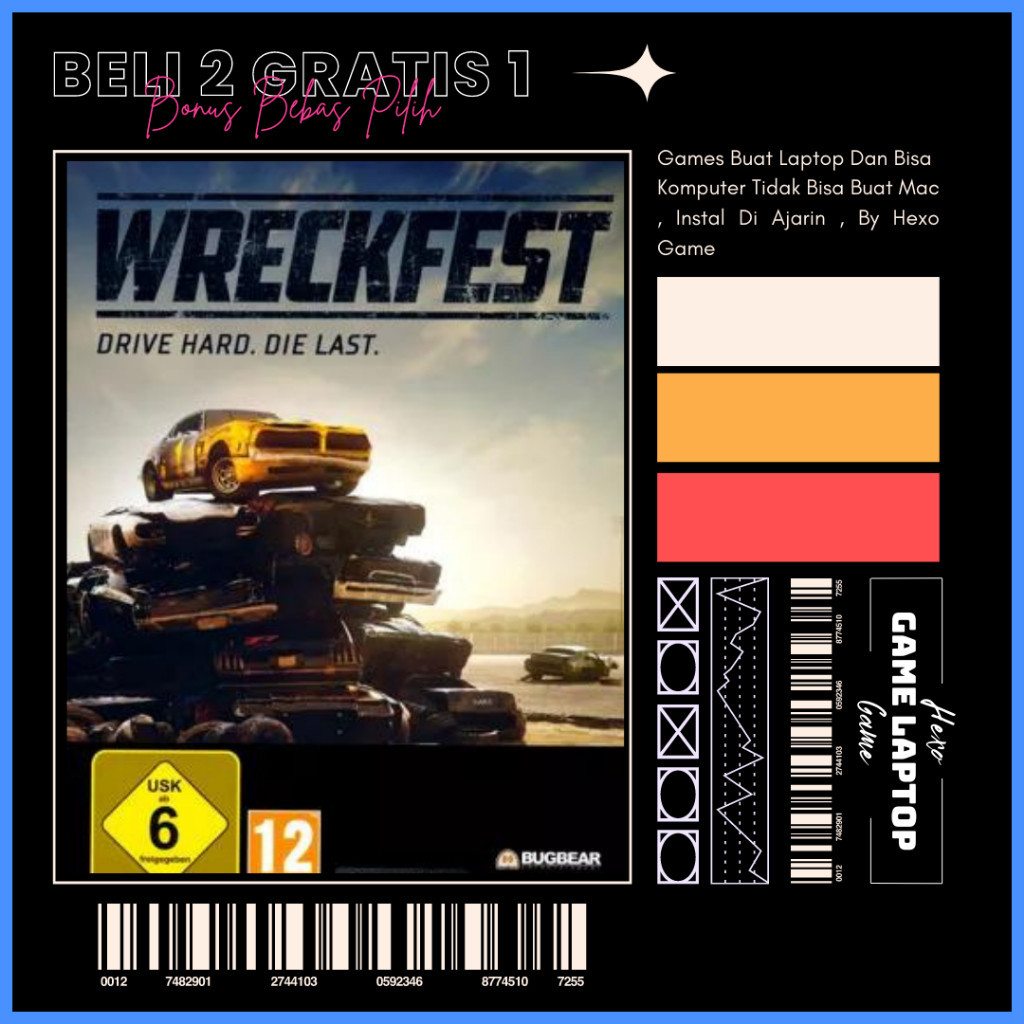 Jual WRECKFEST - GAME PC - GAME LAPTOP - LINK DOWNLOAD - GAME PC MURAH ...