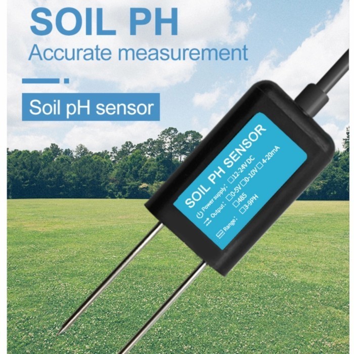 Jual RS485 Modbus soil pH transmitter garden soil tester PH detector