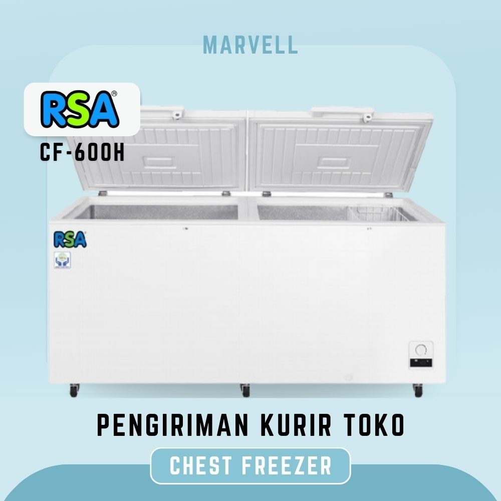 Jual Chest Freezer Box Rsa Cf-600h Chest Freezer 500 Liter Garansi ...