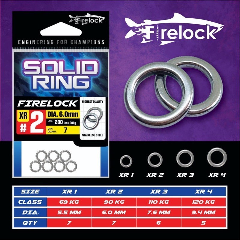 Jual Aksesoris Rangkaian Umpan Pancing Solid Ring Firelock / Kazurri ...