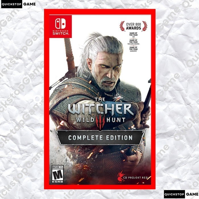 Jual The Witcher 3: Wild Hunt GOTY Steam Nintendo Switch Digital ...