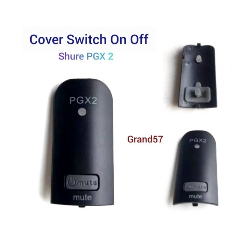 Jual Cover Tombol Mic On Off Mute Switch Button Microphone Shure PGX 2 ...